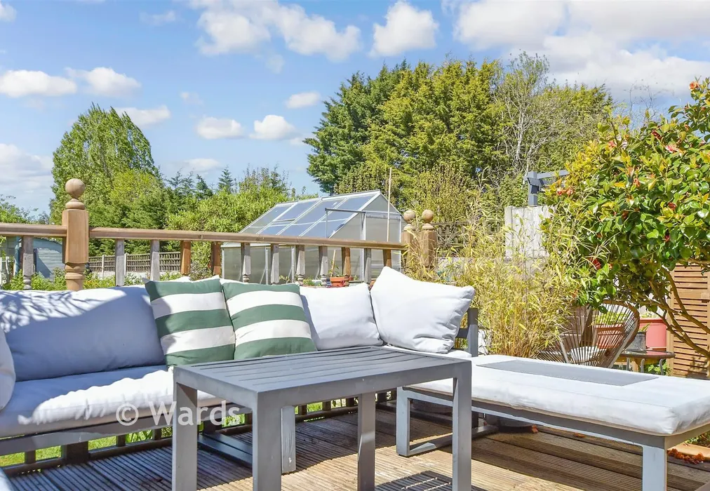 Patio / Decking - Hever Avenue, West Kingsdown, Sevenoaks, Kent - Wards of Kent