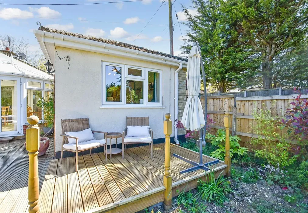 Patio / Decking - Hever Avenue, West Kingsdown, Sevenoaks, Kent - Wards of Kent