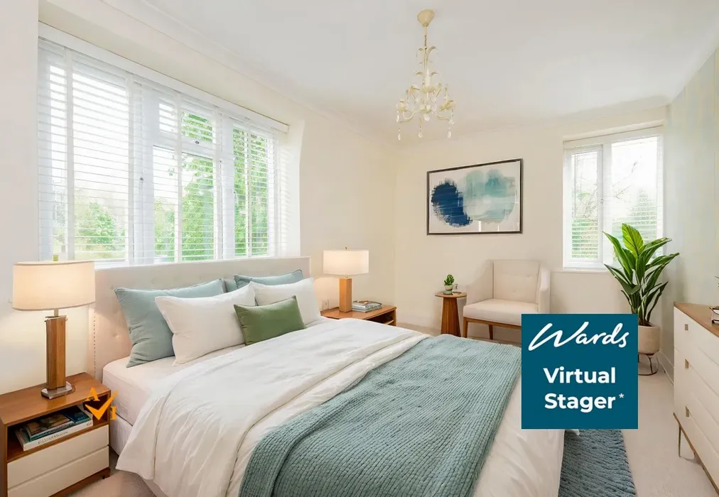 Bedroom 2 (Contemporary style) - London Road, Farningham, Kent - Wards of Kent