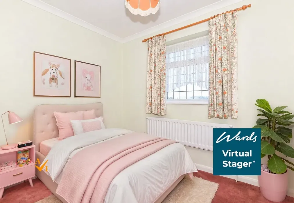Bedroom 3 (Contemporary style) - The Ferns, Larkfield, Aylesford, Kent - Wards of Kent