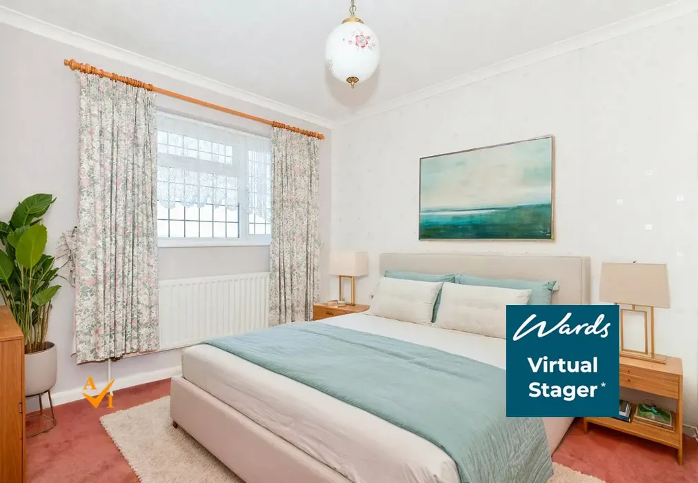 Bedroom 1 (Modern style) - The Ferns, Larkfield, Aylesford, Kent - Wards of Kent