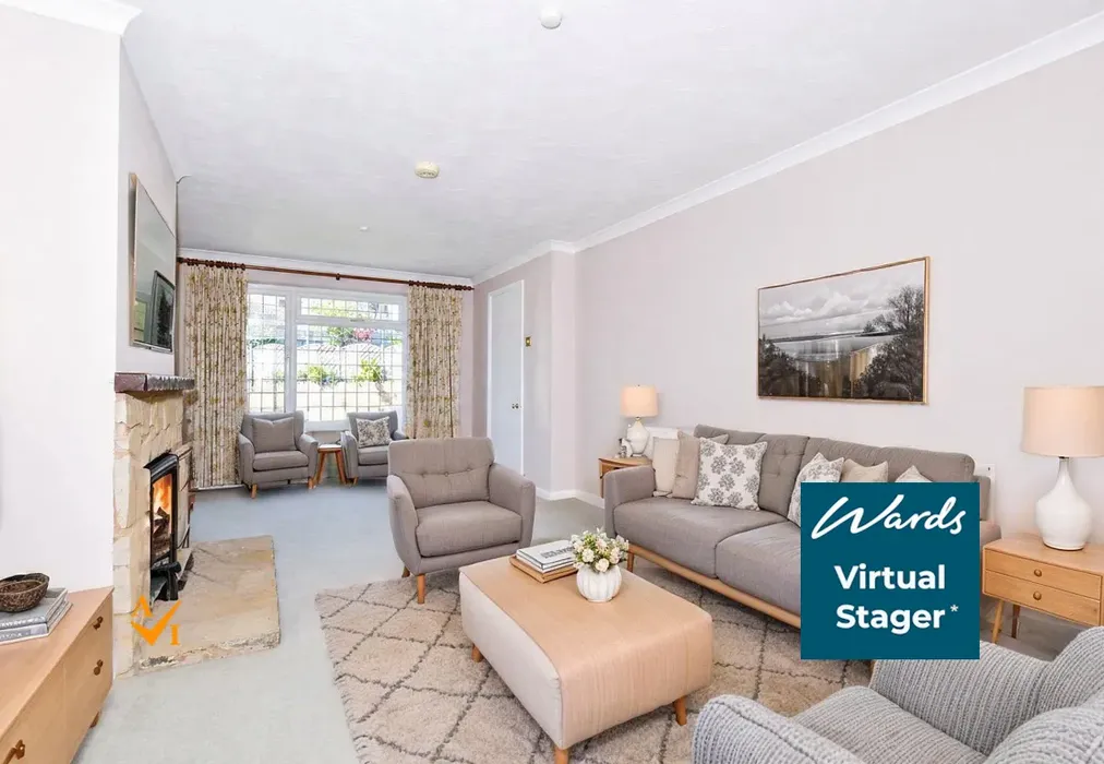 Lounge (Nordic style) - The Ferns, Larkfield, Aylesford, Kent - Wards of Kent