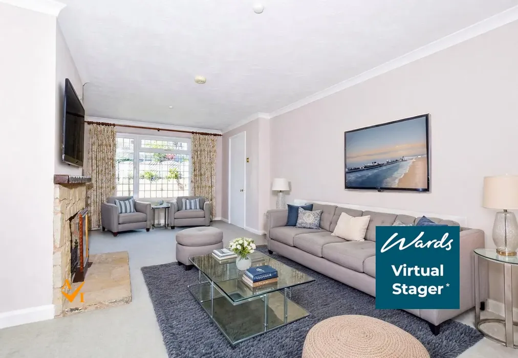Lounge (Modern style) - The Ferns, Larkfield, Aylesford, Kent - Wards of Kent