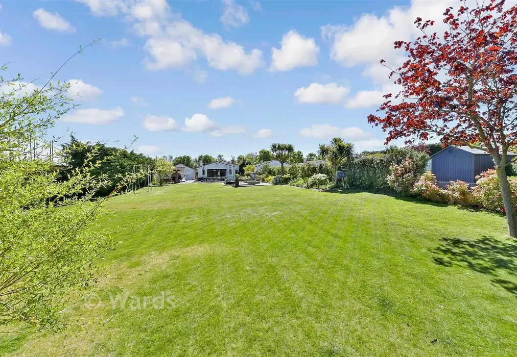 Rear Garden - Barton Hill Drive, Minster On Sea, Sheerness, Kent - Wards of Kent