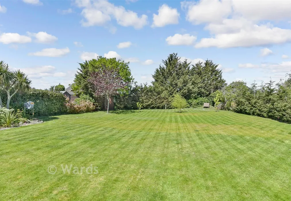 Rear Garden - Barton Hill Drive, Minster On Sea, Sheerness, Kent - Wards of Kent