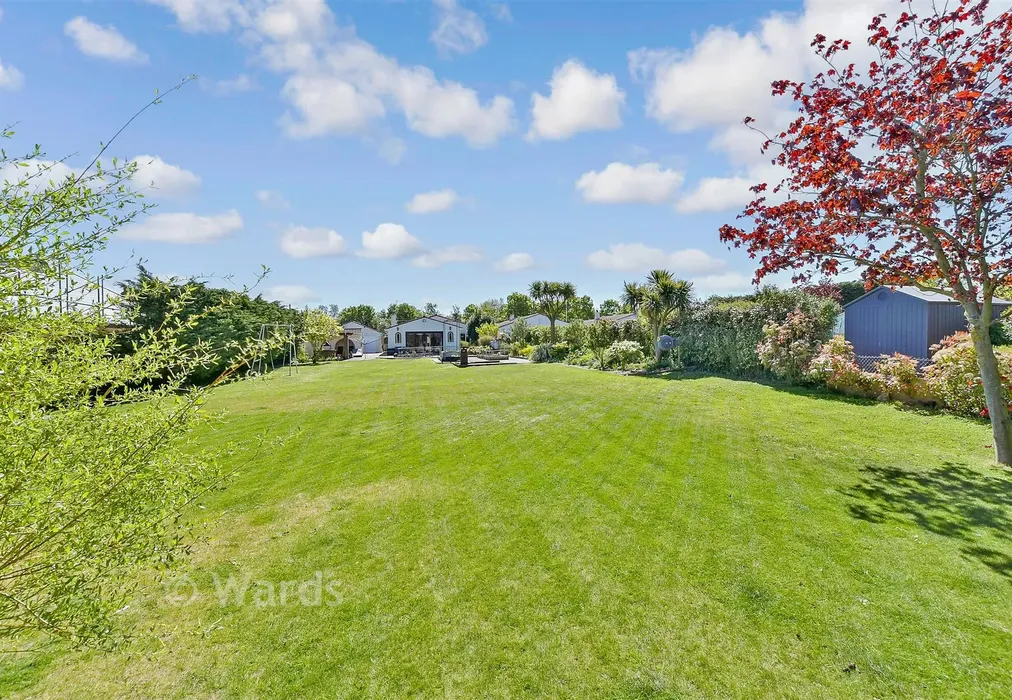 Rear Garden - Barton Hill Drive, Minster On Sea, Sheerness, Kent - Wards of Kent