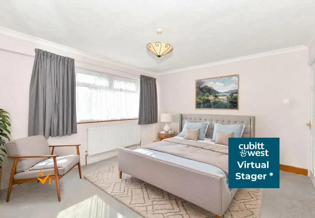 Bedroom 1 (Contemporary style) - Beaumont Square, Cranleigh, Surrey - Wards of Kent