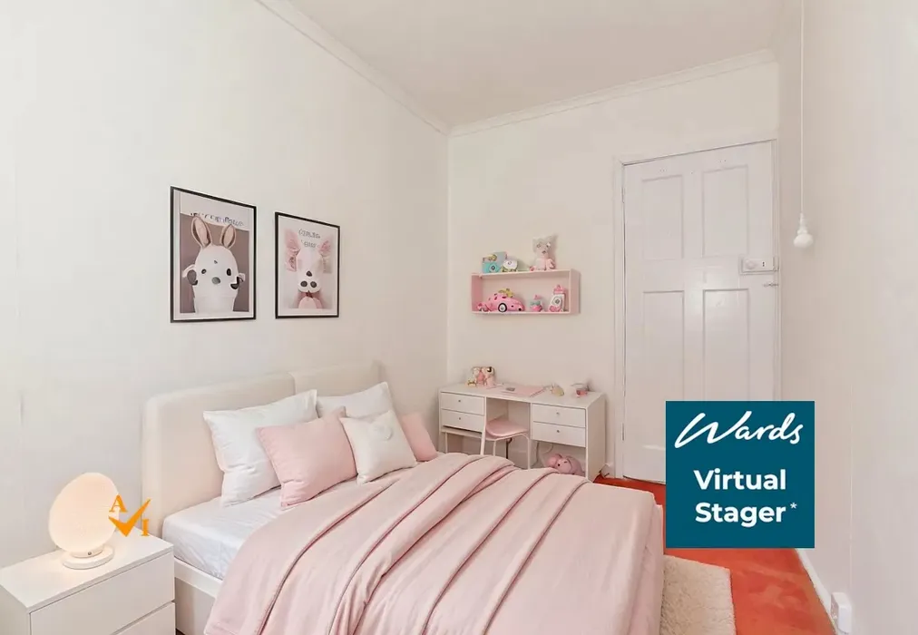Bedroom 3 (Contemporary style) - Tennyson Place, Folkestone, Kent - Wards of Kent