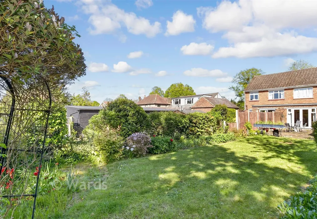 Rear Garden - City Way, Rochester, Kent - Wards of Kent