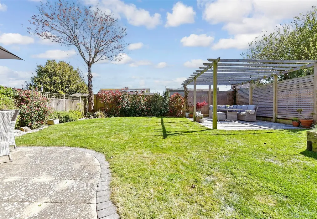 Rear Garden - Hardy Road, St Margarets-At-Cliffe, Dover, Kent - Wards of Kent