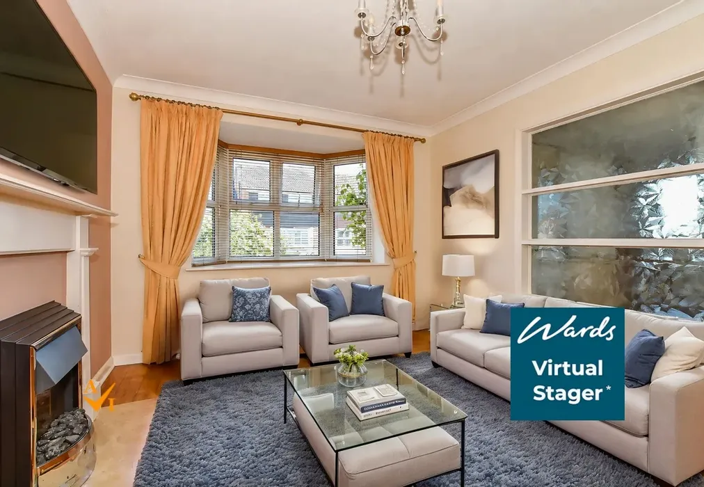Lounge (Contemporary style) - Yeoman Gardens, Paddock Wood, Tonbridge, Kent - Wards of Kent