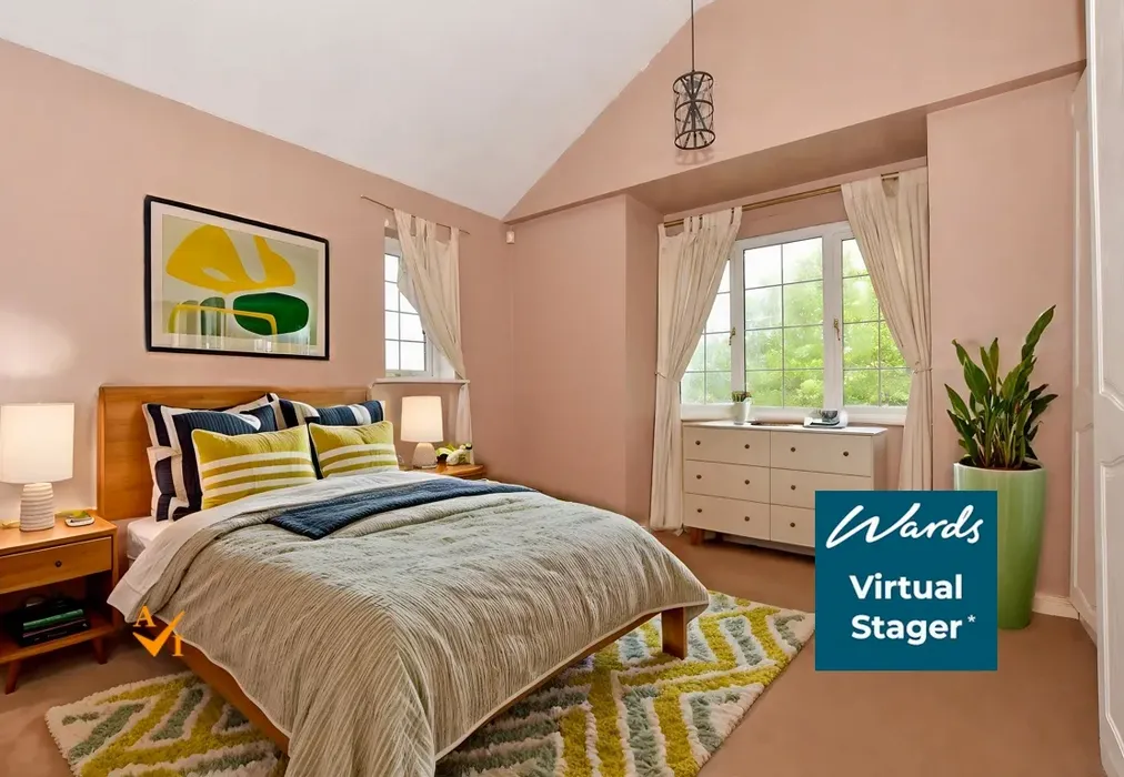 Bedroom 1 (Nordic style) - Harrow Way, Kingsnorth, Ashford, Kent - Wards of Kent