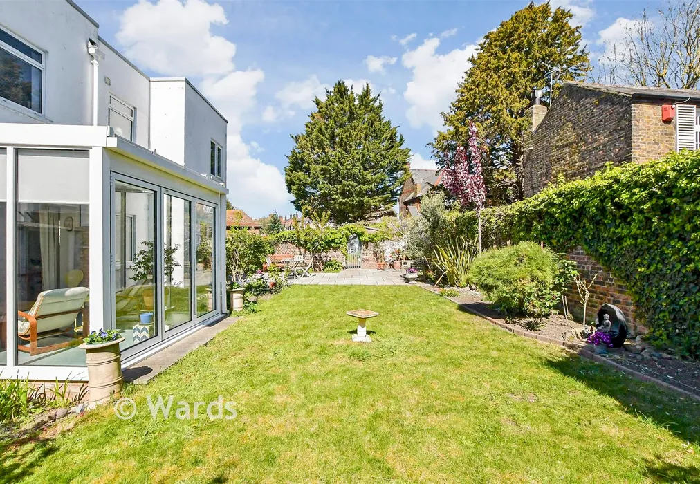 Rear Garden - Elms Avenue, Ramsgate, Kent - Wards of Kent