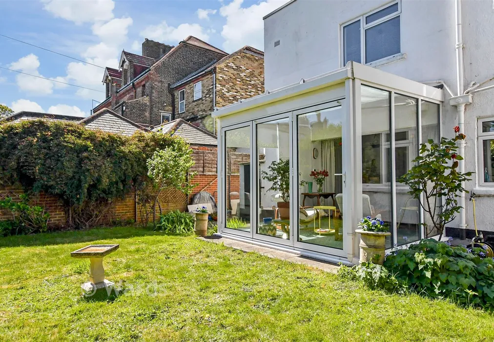 Rear Garden - Elms Avenue, Ramsgate, Kent - Wards of Kent