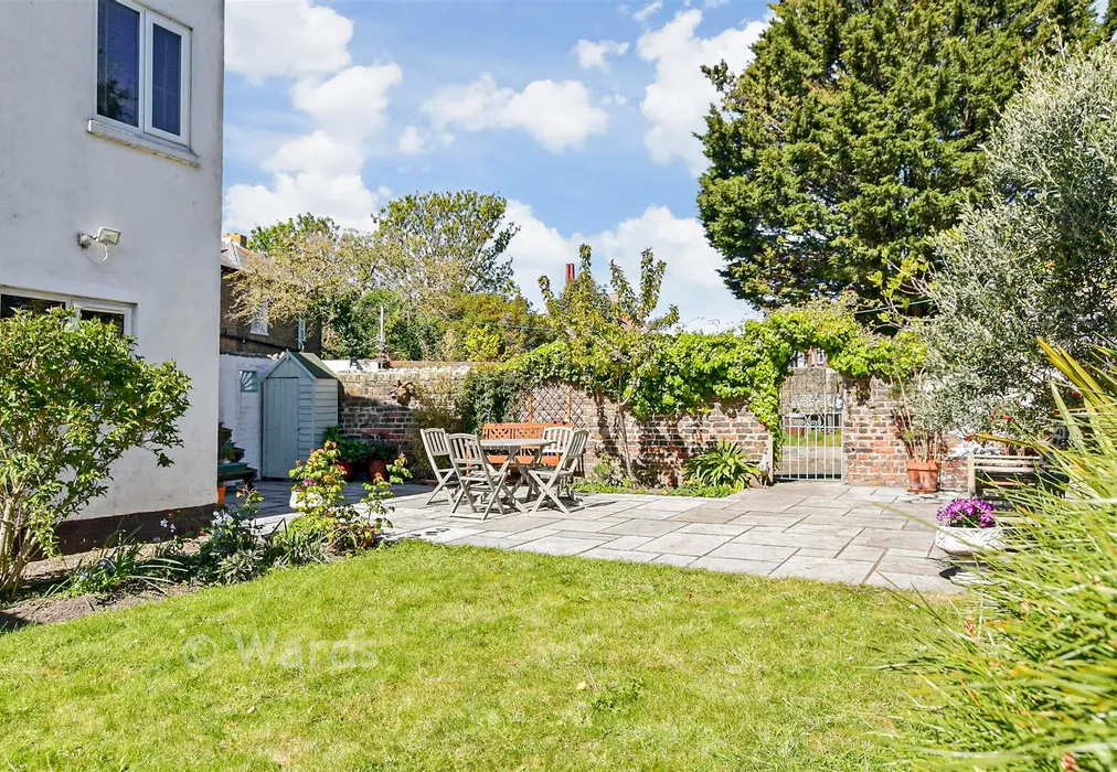 Rear Garden - Elms Avenue, Ramsgate, Kent - Wards of Kent