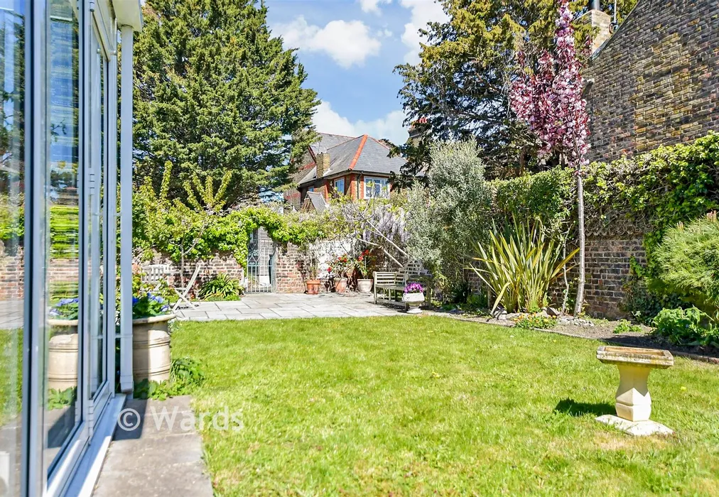 Rear Garden - Elms Avenue, Ramsgate, Kent - Wards of Kent