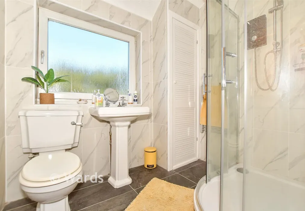 Shower Room - Charles Crescent, Folkestone, Kent - Wards of Kent