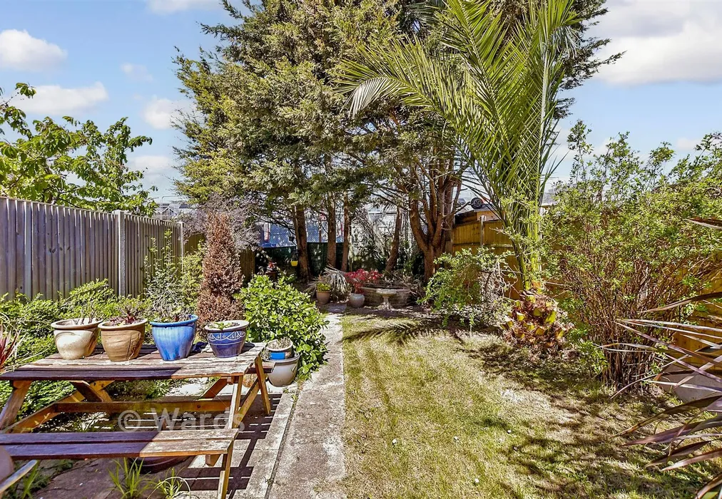 Rear Garden - Charles Crescent, Folkestone, Kent - Wards of Kent