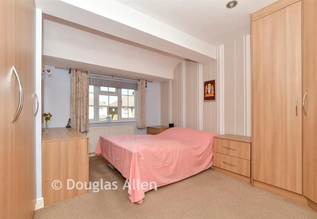 Bedroom 2 - Carnforth Gardens, Elm Park, Hornchurch, Essex - Wards of Kent