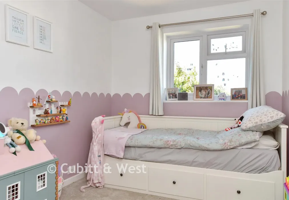 Bedroom 3 - Downs Valley Road, Woodingdean, Brighton, East Sussex - Wards of Kent
