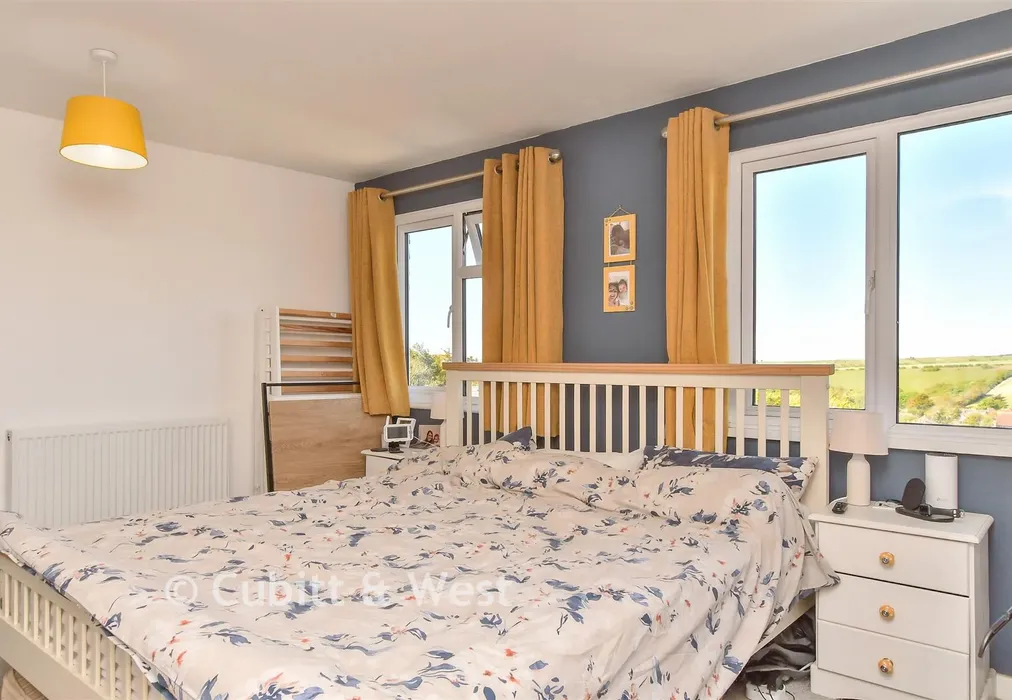 Bedroom 1 - Downs Valley Road, Woodingdean, Brighton, East Sussex - Wards of Kent