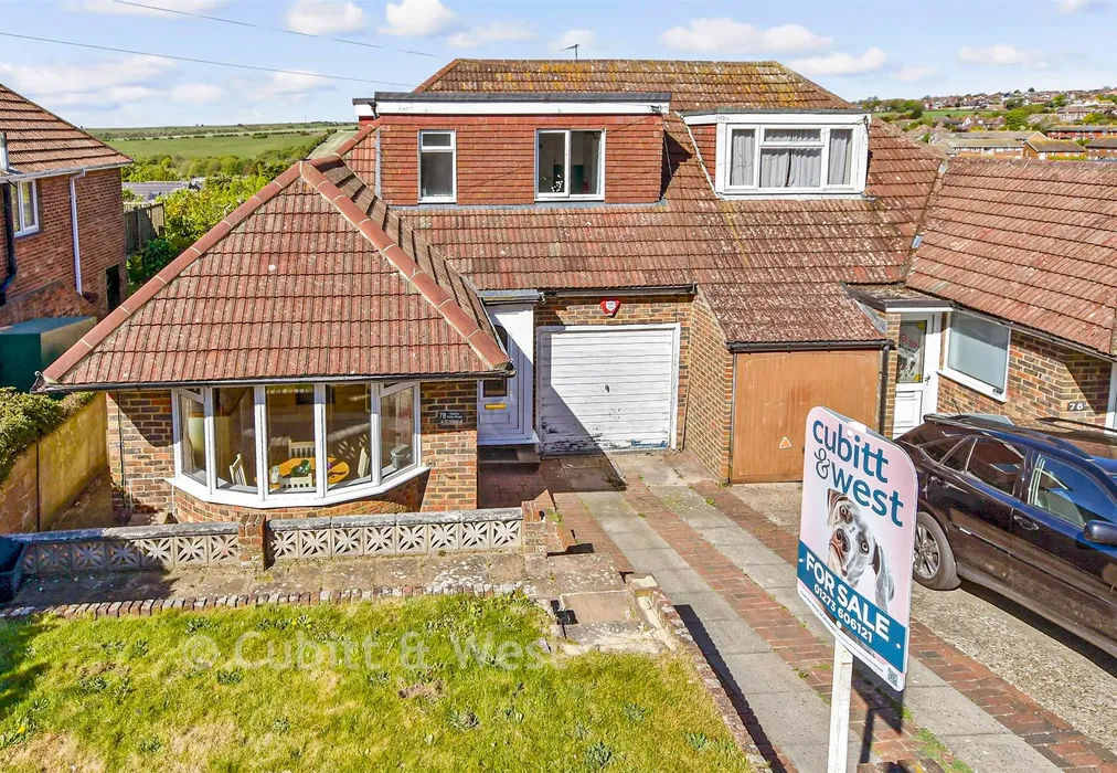External Front - Downs Valley Road, Woodingdean, Brighton, East Sussex - Wards of Kent