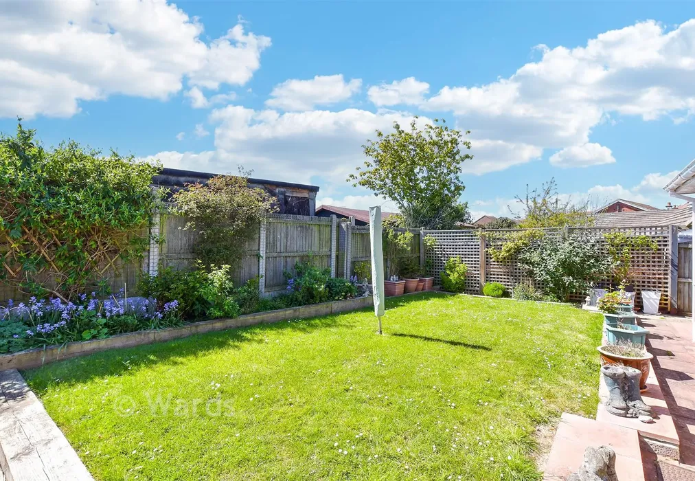 Rear Garden - Holmscroft Road, Herne Bay, Kent - Wards of Kent