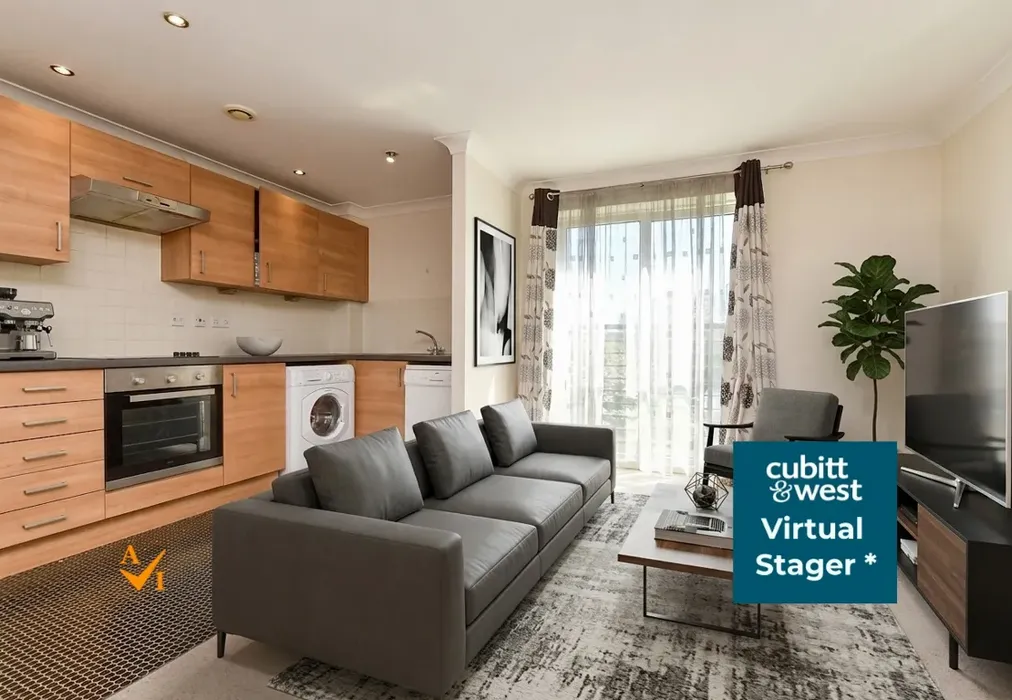 Lounge / Kitchen (Modern style) - Buffers Lane, Leatherhead, Surrey - Wards of Kent