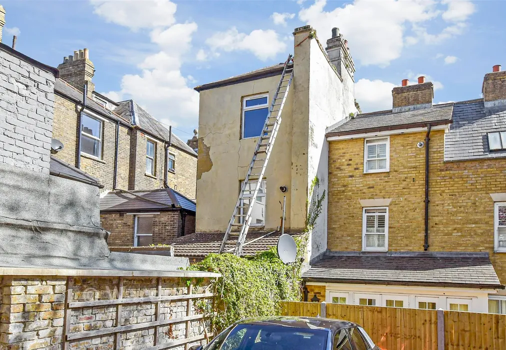 Rear Elevation - Queens Gardens, Dover, Kent - Wards of Kent