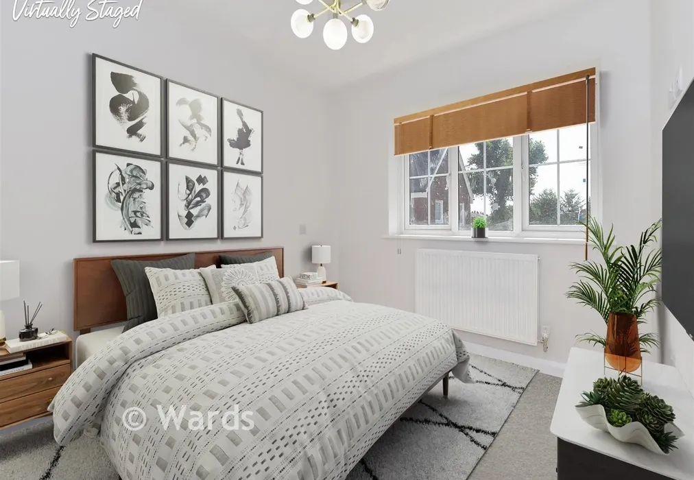 Staged Bedroom 2 - Dynamo Close, High Street, Headcorn, Kent - Wards of Kent