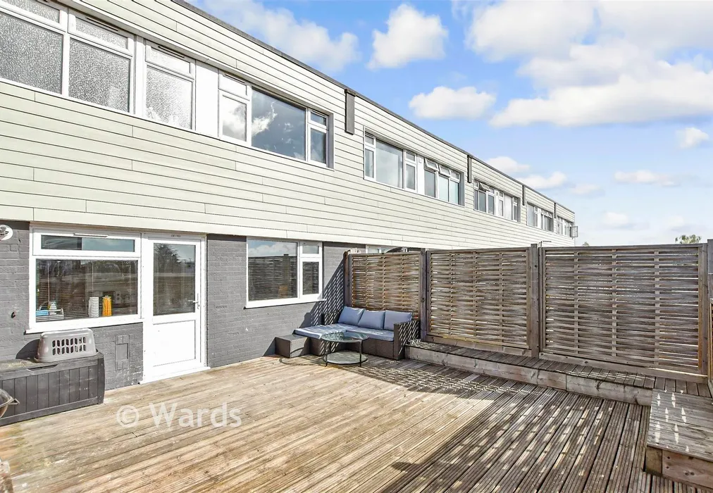 Rear Garden - Castle Road, Maidstone, Kent - Wards of Kent