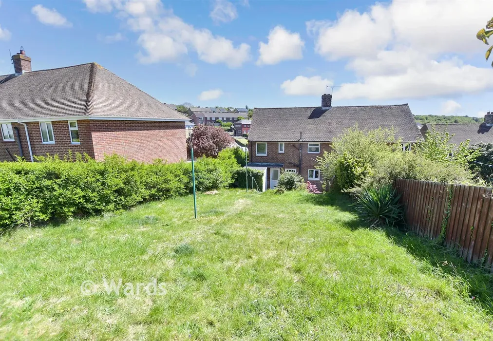 Rear Garden - Melbourne Avenue, Dover, Kent - Wards of Kent