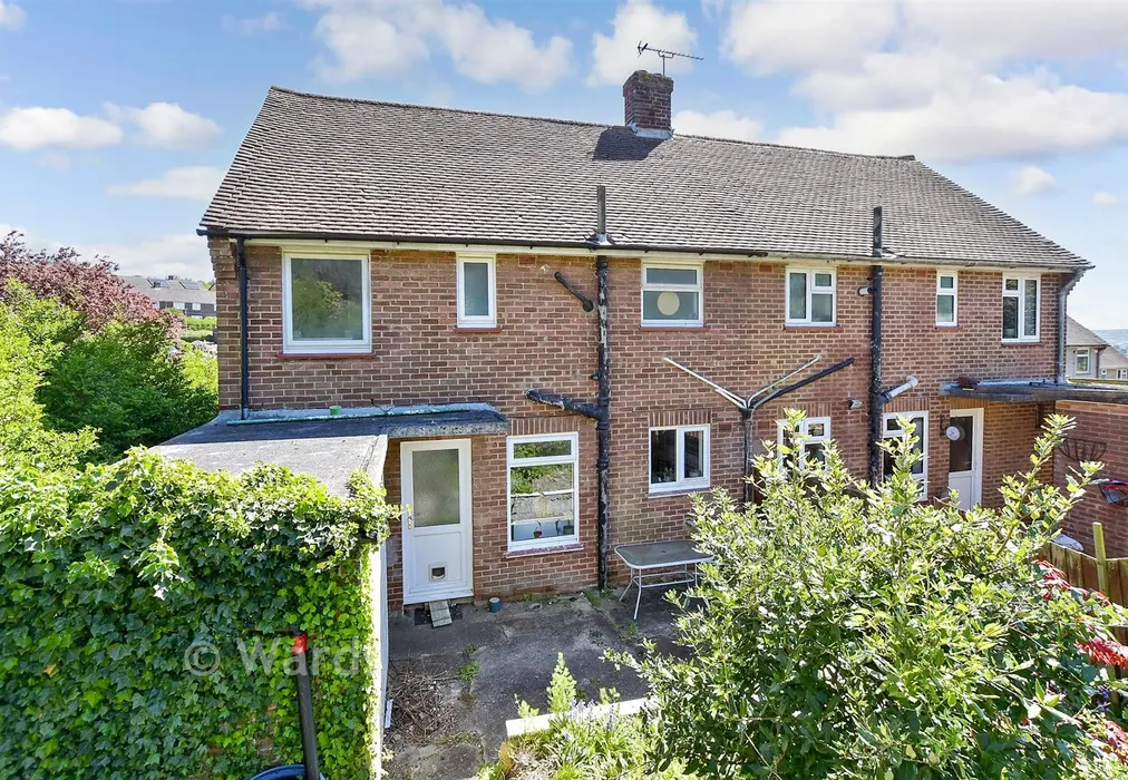 Rear Elevation - Melbourne Avenue, Dover, Kent - Wards of Kent