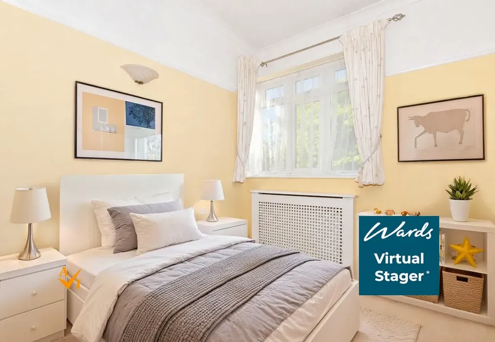 Bedroom 2 (Modern style) - Winifred Road, Bearsted, Maidstone, Kent - Wards of Kent