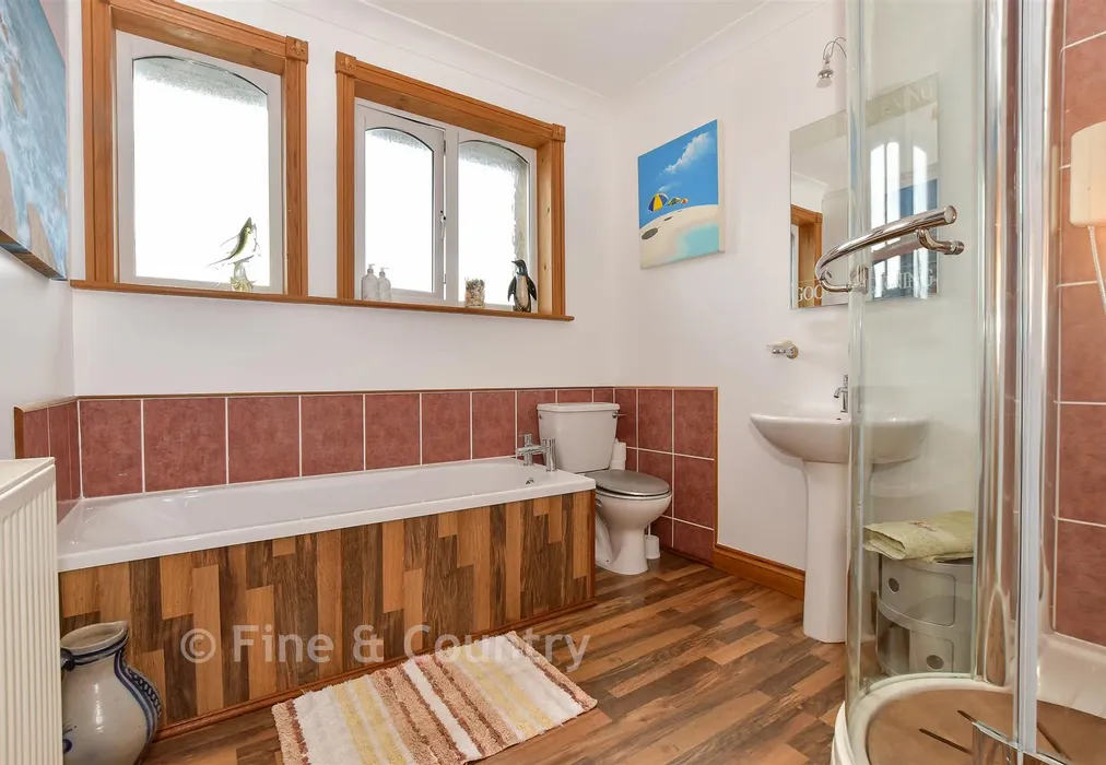 Bathroom - Swains Road, Bembridge, Isle of Wight - Wards of Kent