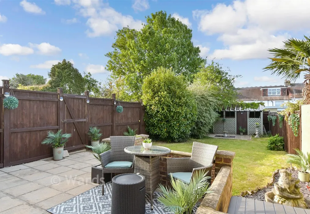 Rear Garden - The Fairway, Gravesend, Kent - Wards of Kent