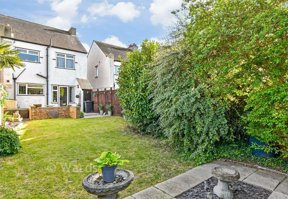 Rear Garden - The Fairway, Gravesend, Kent - Wards of Kent