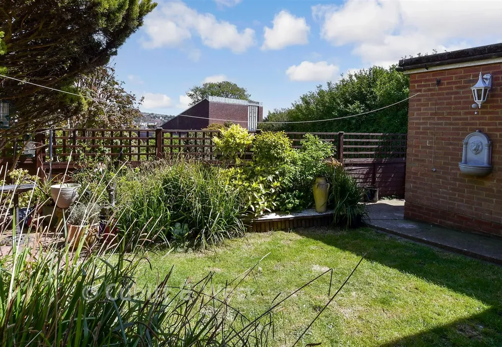 Rear Garden - McWilliam Road, Woodingdean, Brighton, East Sussex - Wards of Kent