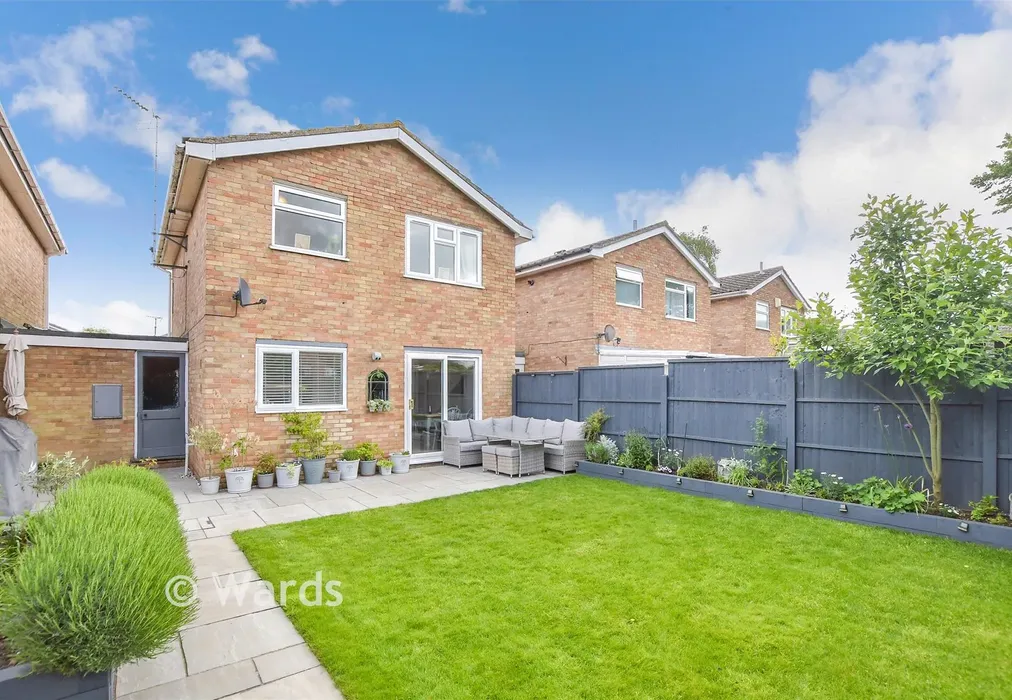 Rear Garden - The Finches, Sittingbourne, Kent - Wards of Kent