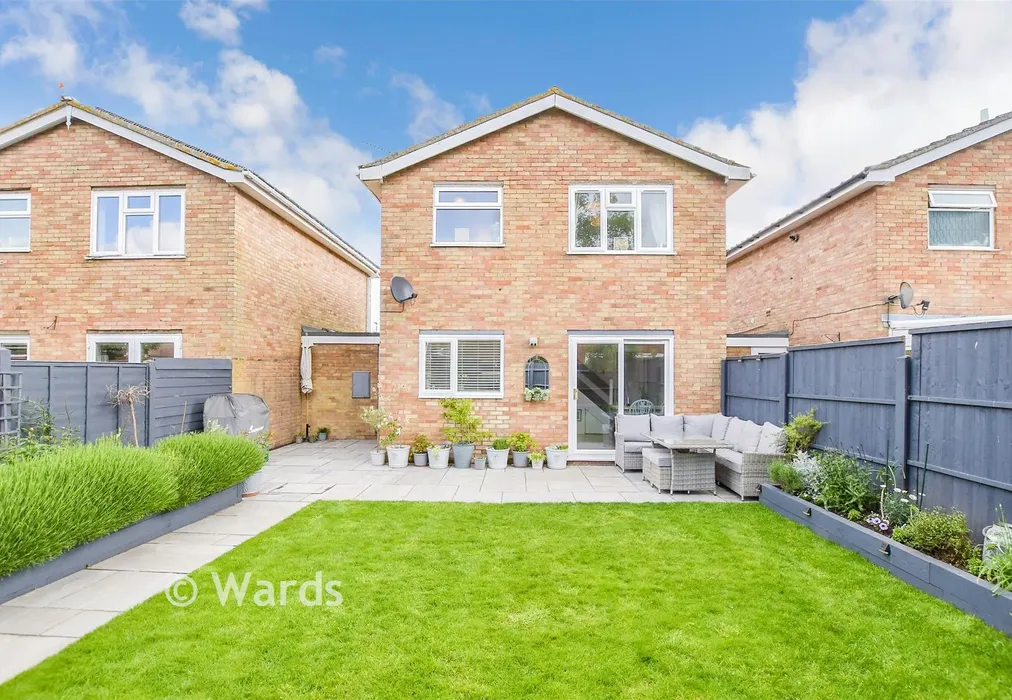 Rear Elevation - The Finches, Sittingbourne, Kent - Wards of Kent
