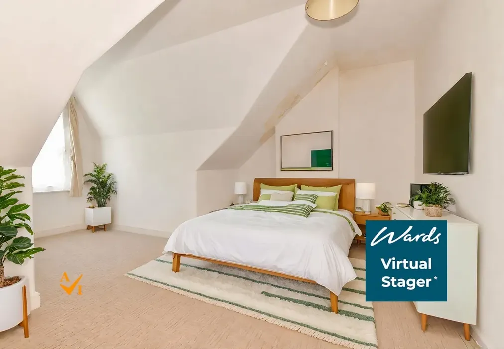 Bedroom (Nordic style) - Queens Gardens, Herne Bay, Kent - Wards of Kent