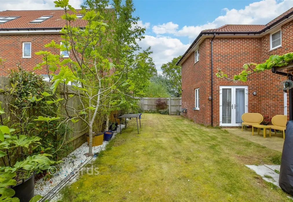 Rear Garden - Davy Street, Aylesham, Canterbury, Kent - Wards of Kent