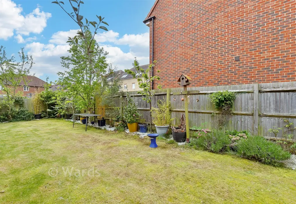 Rear Garden - Davy Street, Aylesham, Canterbury, Kent - Wards of Kent