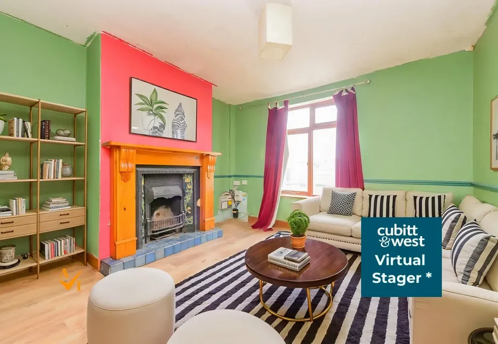Living Room (Nordic style) - Grovehill Road, Redhill, Surrey - Wards of Kent