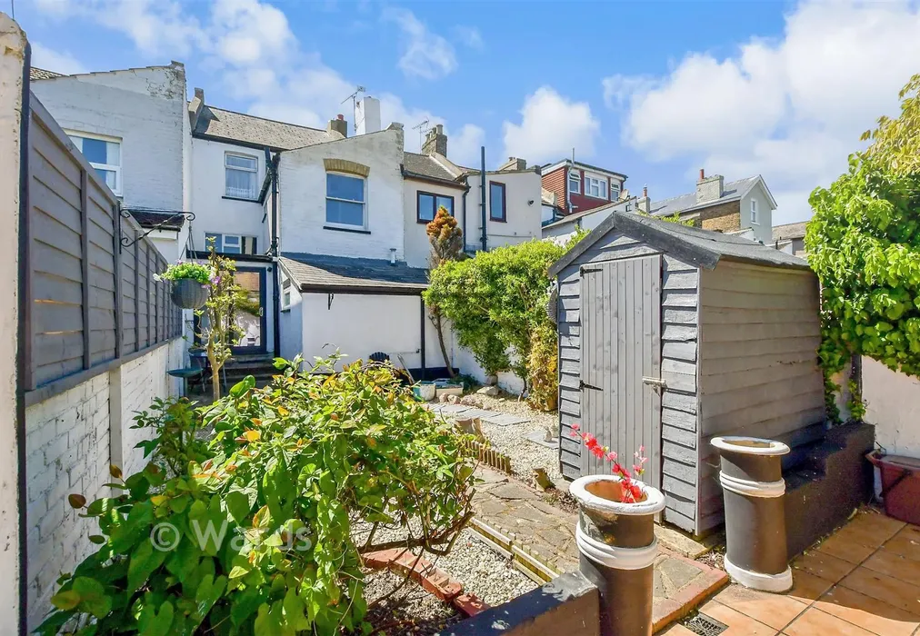 Rear Garden - Hillbrow Road, Ramsgate, Kent - Wards of Kent