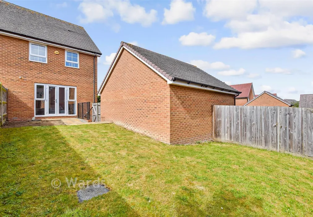 Rear Elevation - Woodpecker Close, Allington, Kent - Wards of Kent