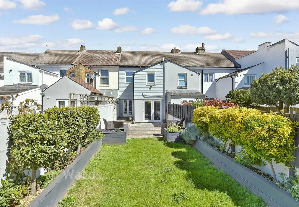 Rear Garden - Copenhagen Road, Gillingham, Kent - Wards of Kent
