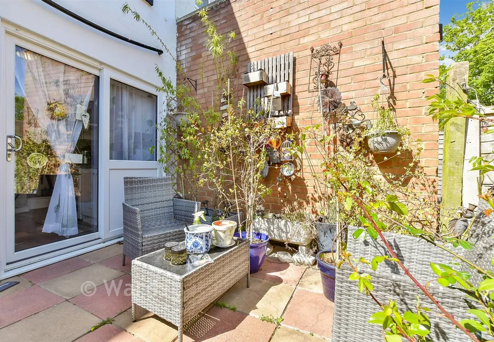 Rear Garden - Barnsole Road, Gillingham, Kent - Wards of Kent