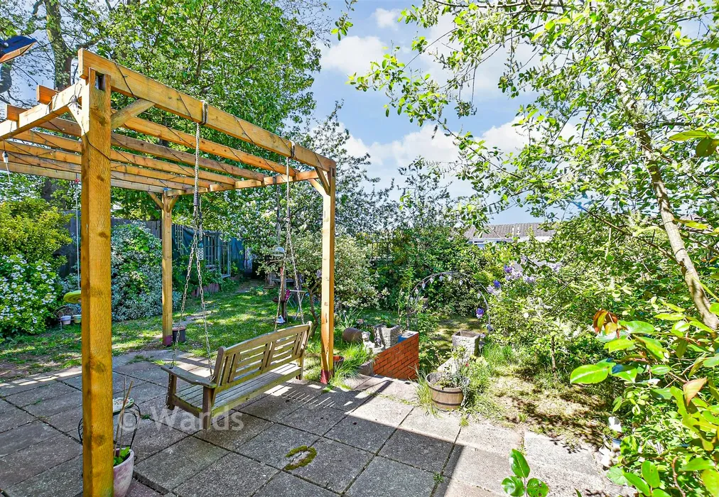 Rear Garden - Rylands Road, Kennington, Ashford, Kent - Wards of Kent