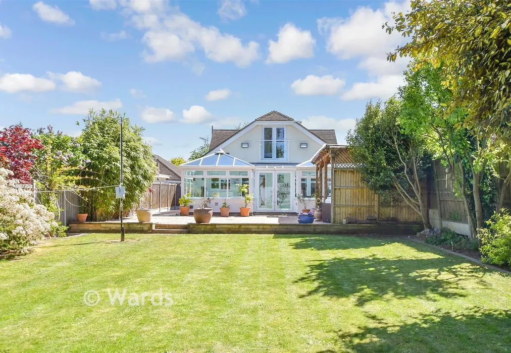 Rear Elevation - Rectory Lane South, Leybourne, West Malling, Kent - Wards of Kent